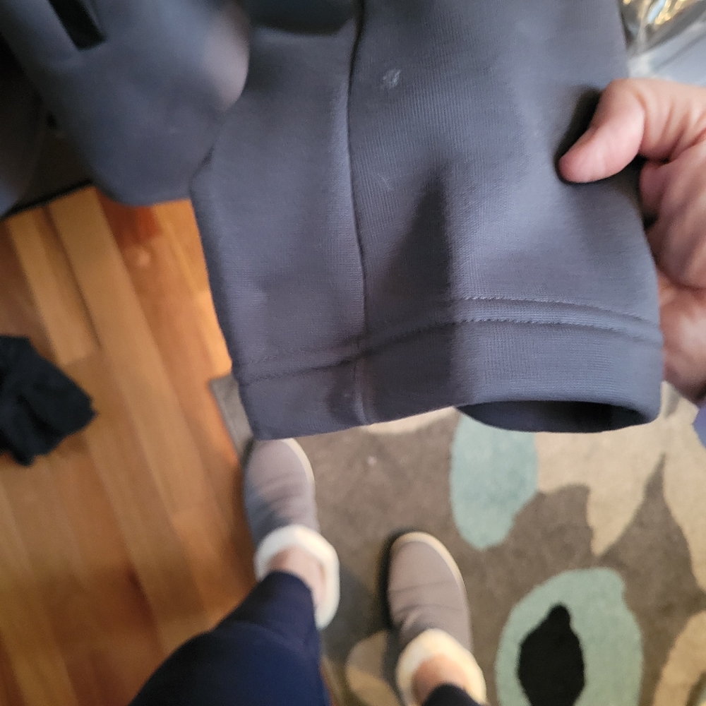 Long jacket-dark gray - Picture 4 of 6